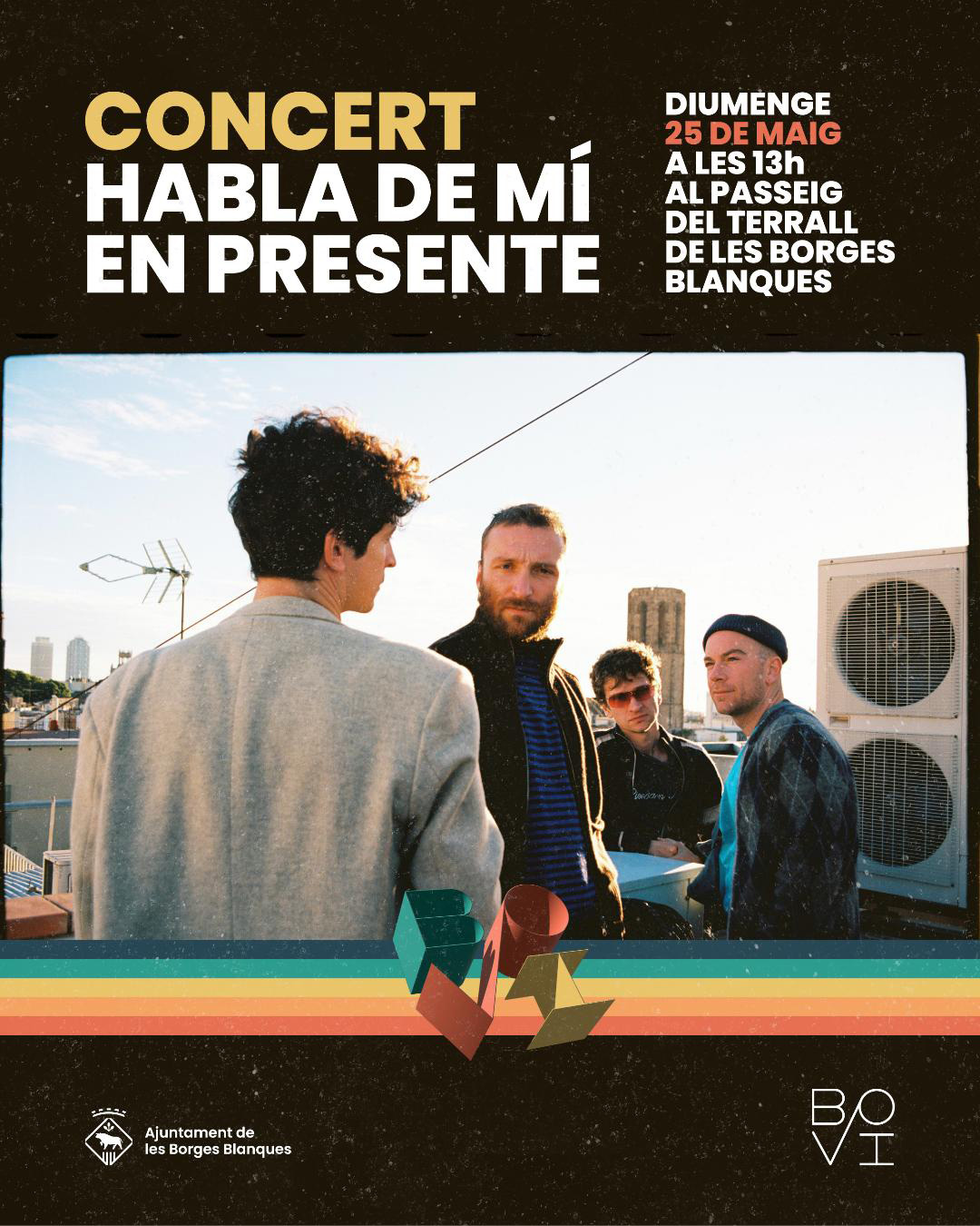 CONCERT HABLA DE MÍ EN PRESENTE - 25 DE MAIG 2025